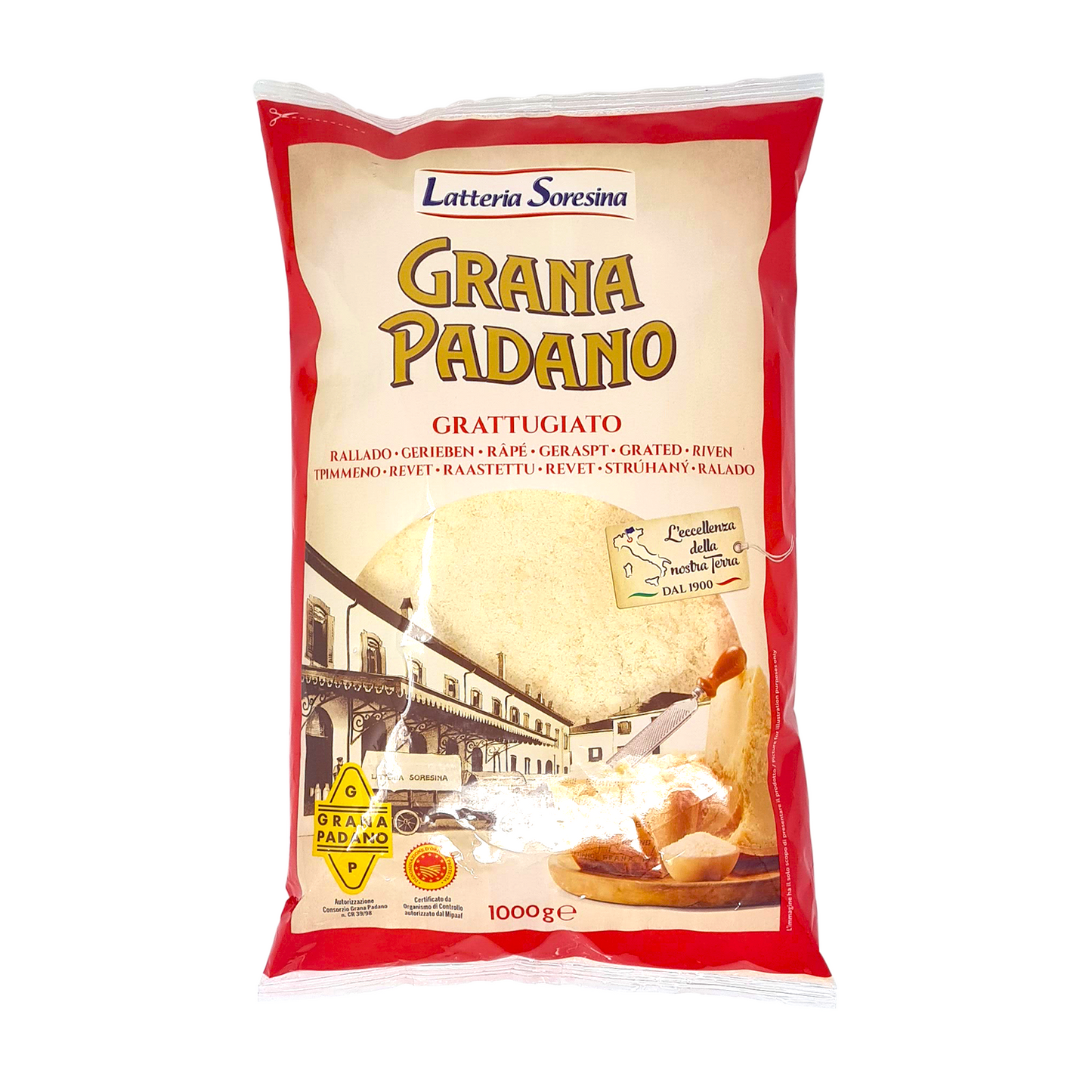 Soresina Grana Padano Grattugiato Kg 1