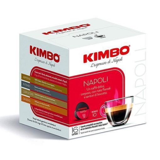 Kimbo Capsule Napoli Compatta Dolce Gusto Pz 16