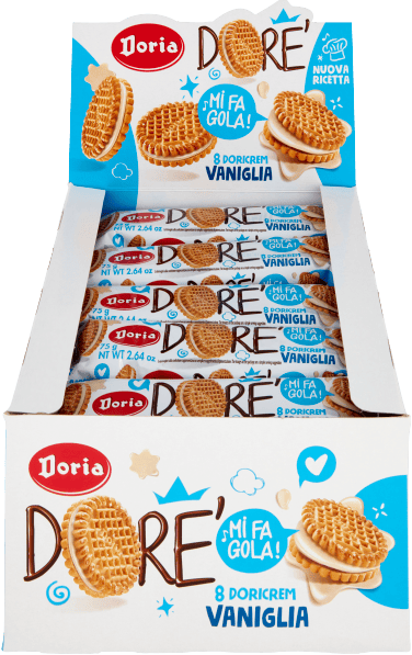 Doria Doricrem Per 8 Vaniglia Gr 75