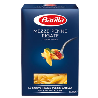 Barilla Mezze Penne Rigate Gr 500