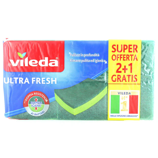 Vileda Abrasiva Ultra Ultra Fresh 2+1