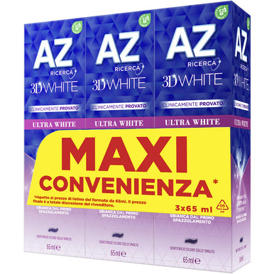 Az Dentifricio 3Dw Ultrawhite65 Mlx3