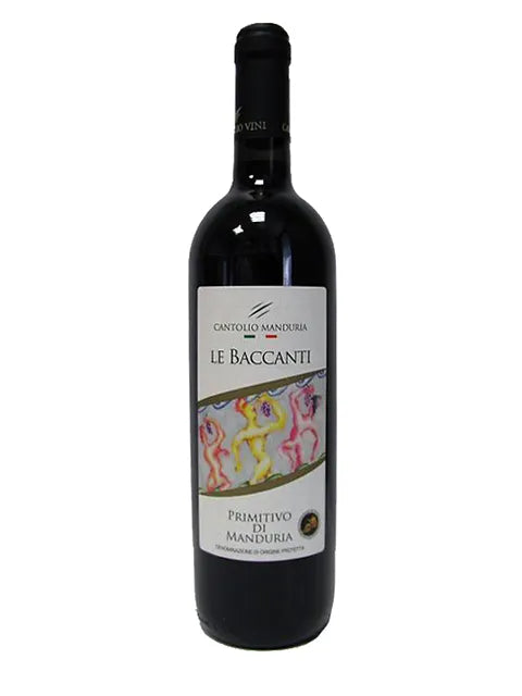 Cantolio Primitivo Manduria Le Baccanti Cl 75