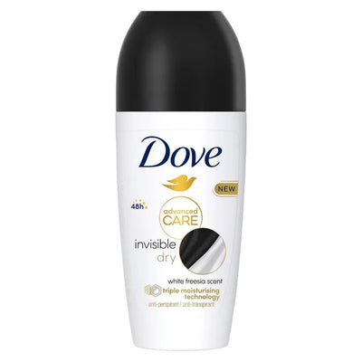 Dove Desodorante Roll On Seco Invisible Ml 50