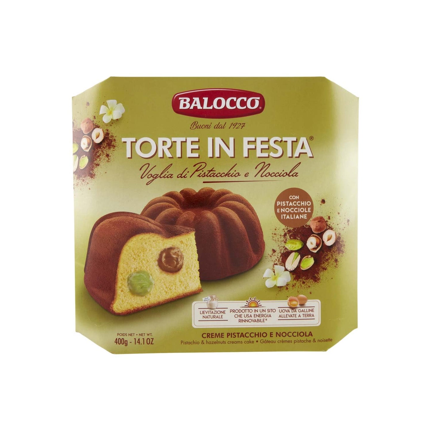 Balocco Torta Pistacchio Gr 400