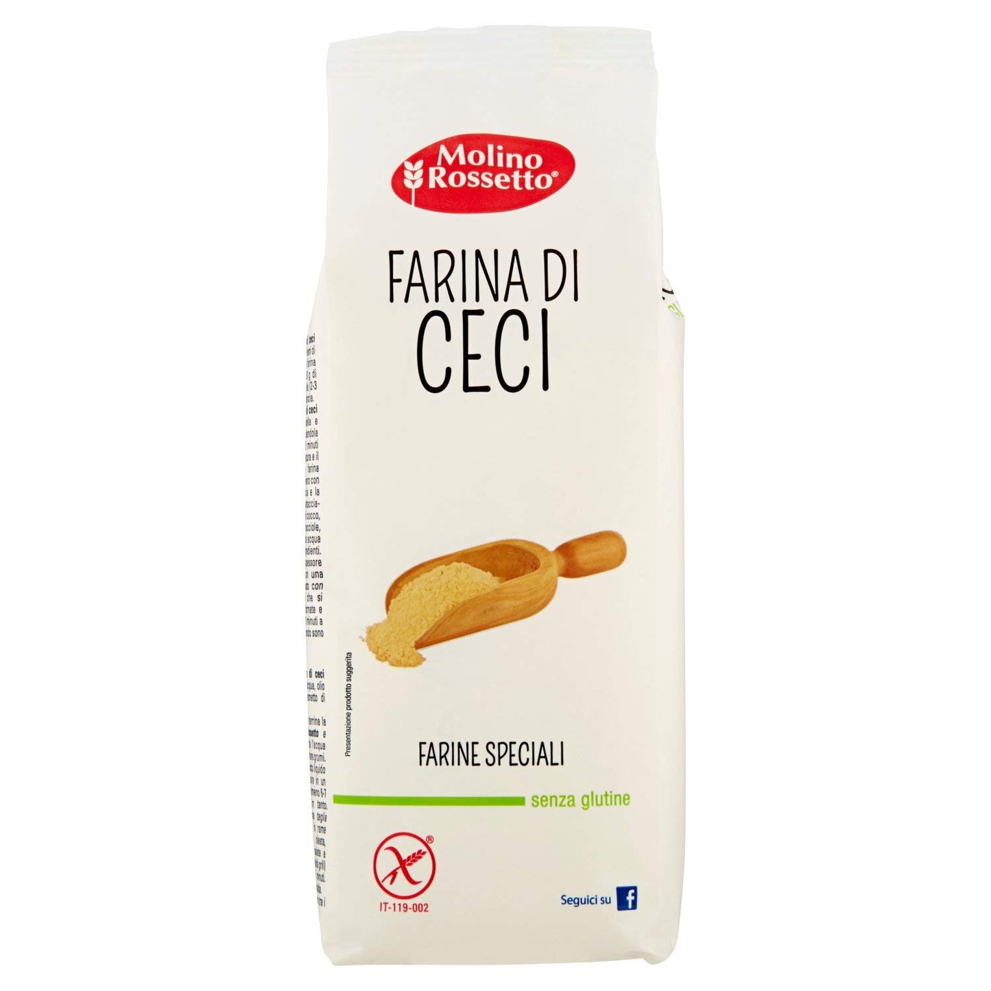 Molino Rossetto Farina Di Ceci Senza Glutine Gr500