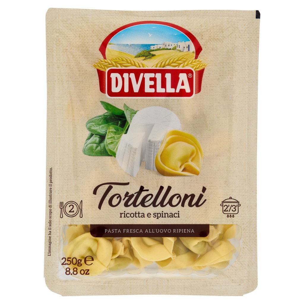 Divella Tortelloni Ricotta E Spinaci Gr 250