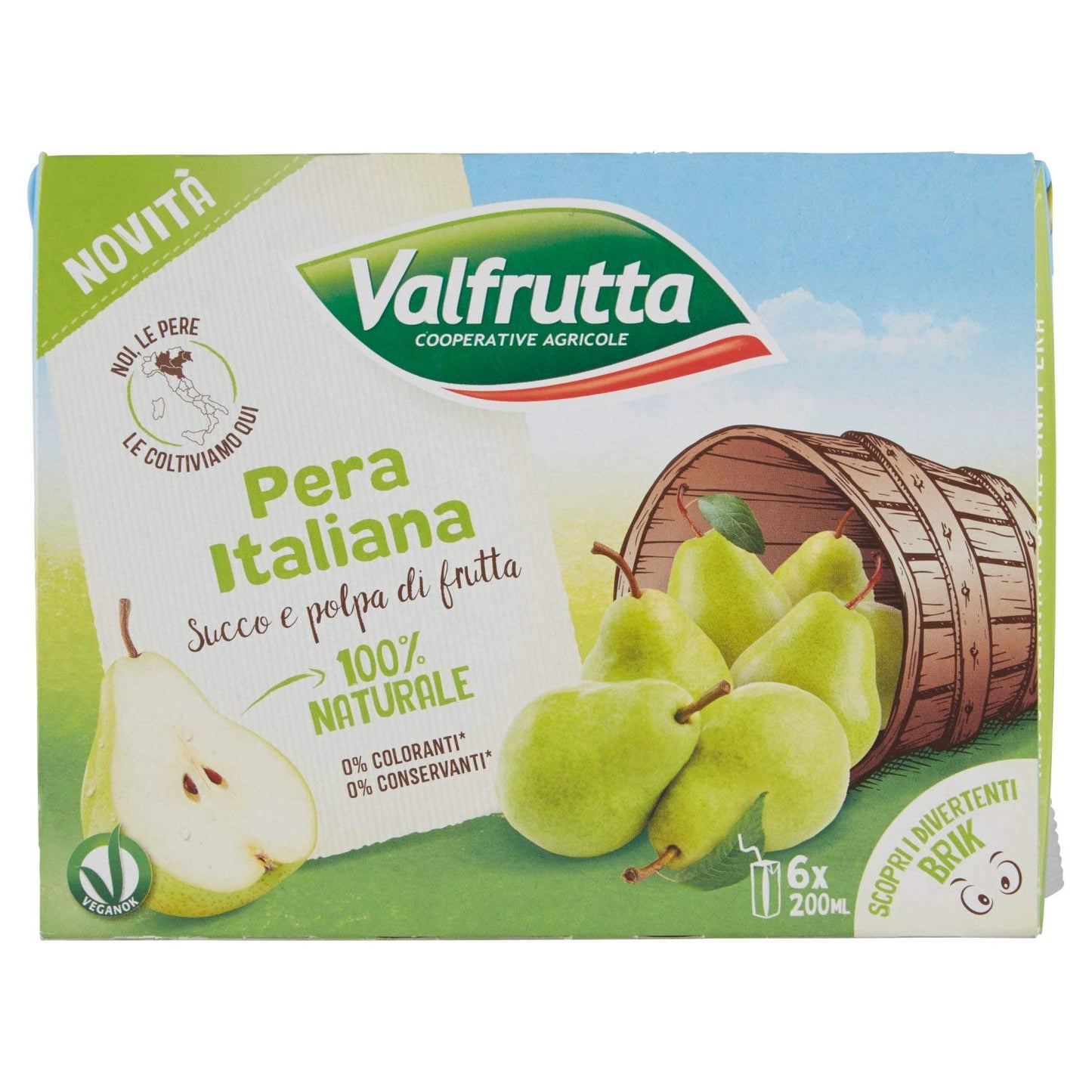 Valfrutta Polpa Pera Gr 200