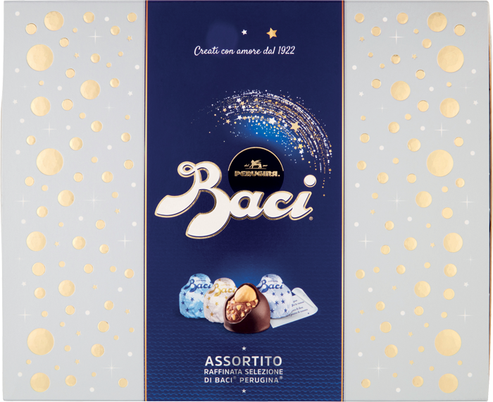 BACI REGALO NATALE ASSORTITA GR 200