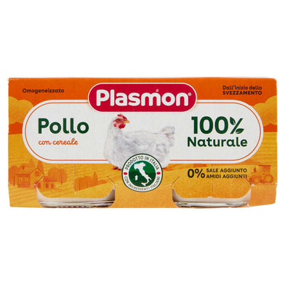 Plasmon Omogeneizzato Carne Pollo Gr 80X2