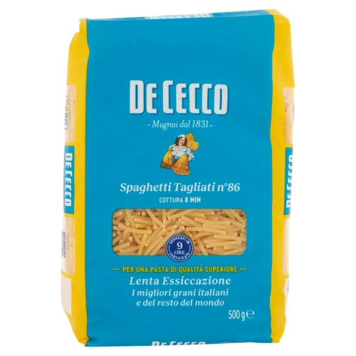 De Cecco Spaghetti Tagliati N.86 Gr 500