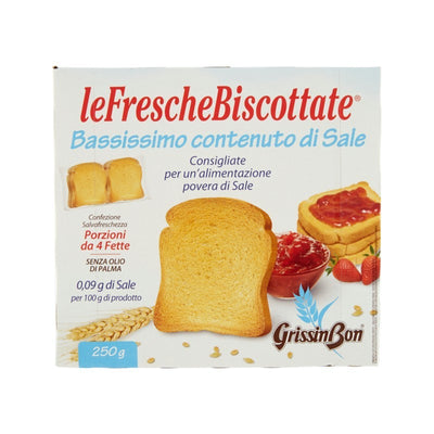 Grissinbon Fette Biscottate Basso Contenuto Di Sale Gr 250