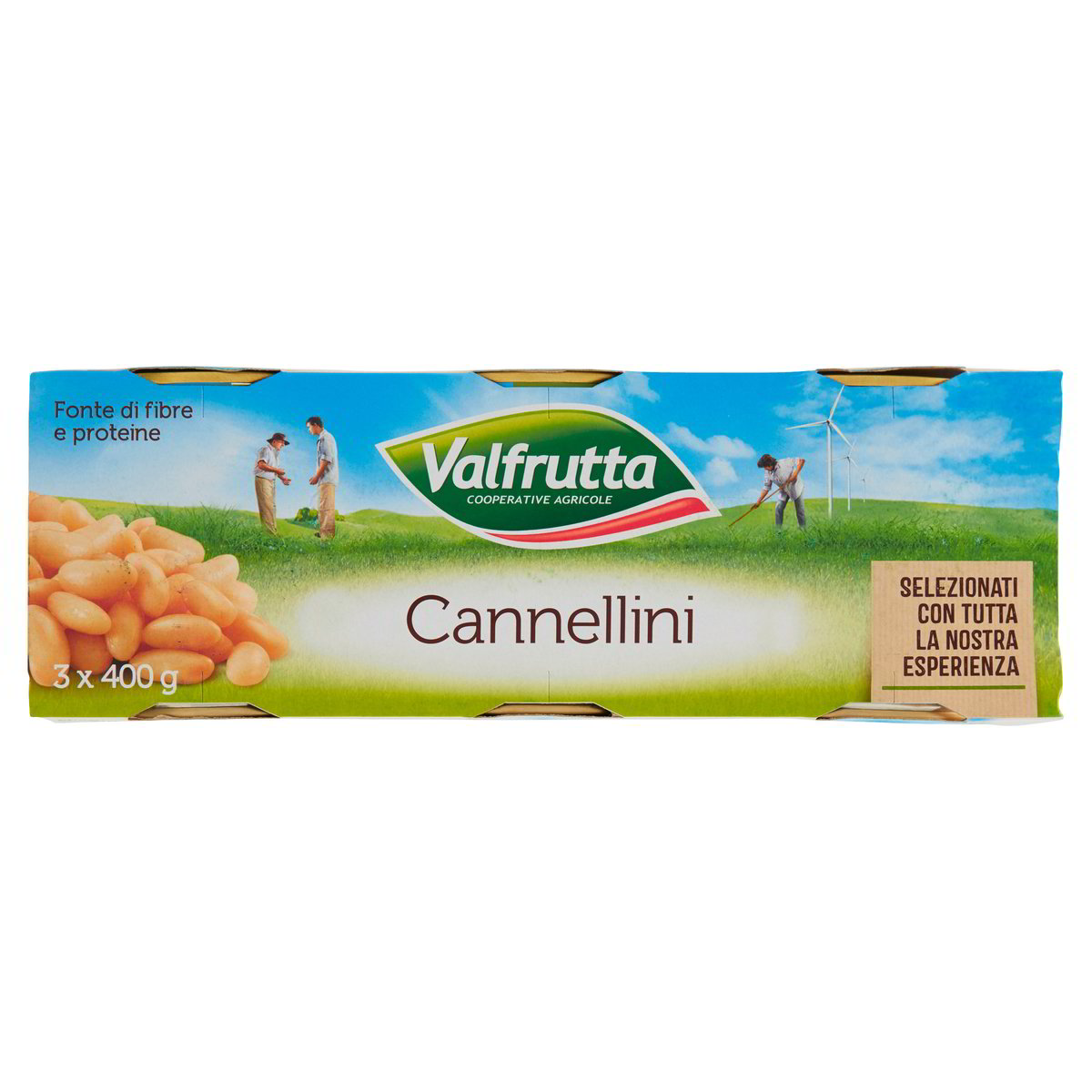 Valfrutta Fagioli Cannellini Lattina Gr 400X3