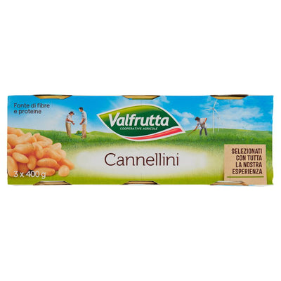 Valfrutta Fagioli Cannellini Lattina Gr 400X3