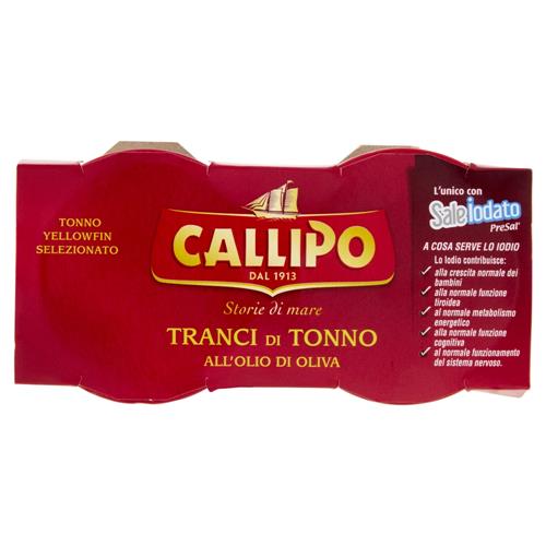 Callipo Tonno X2 O.O. Gr 140