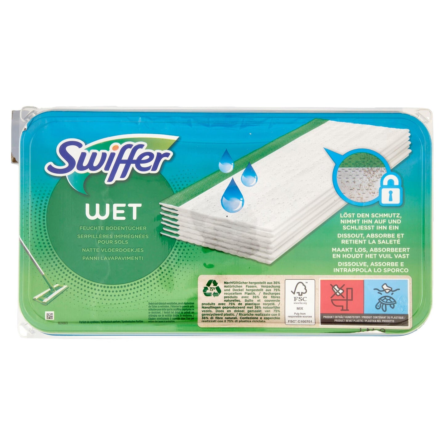 Swiffer Wet Ric 10 Panni