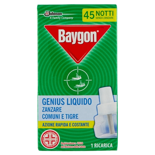 Baygon Genius Ricarica 45 Notti