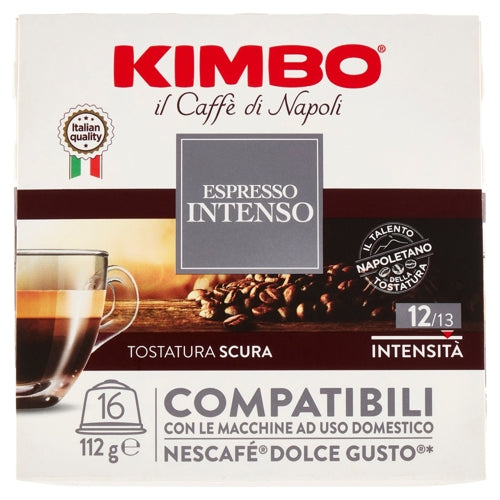 Kimbo Caps Dolce Gusto Intenso Gr 112 X 16