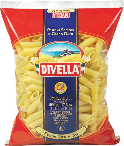 Divella Penne Zitoni N.30 Gr 500