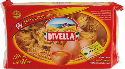 Divella Fettuccine All'uovo N.94 Gr 500