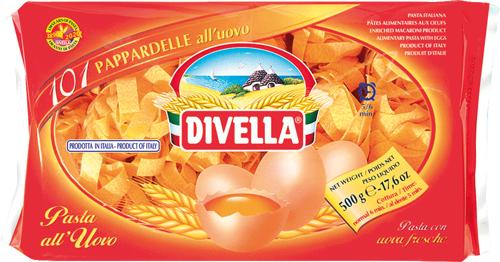 Divella Pappardelle All'uovo N.101 Gr 500