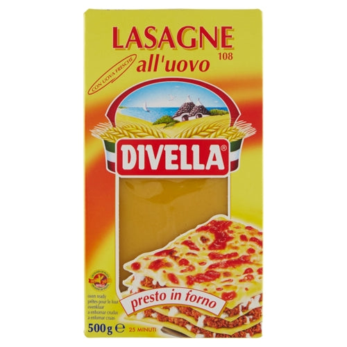 Divella Lasagne All'uovo Gr 500