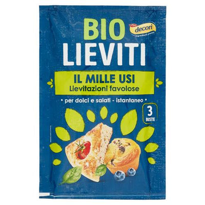 Decori'biolievito Milleusi Per Dolci E Salati 3 Per 18 Gr