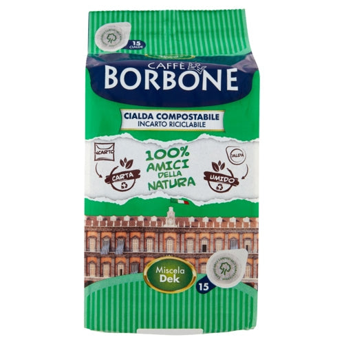 Borbone Cialde X 15 Decaffeinato