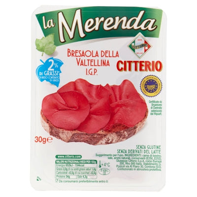 Citterio Merenda Bresaola Gr 30