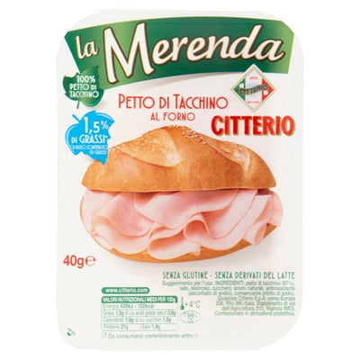 Citterio Merenda Tacchino Gr 40