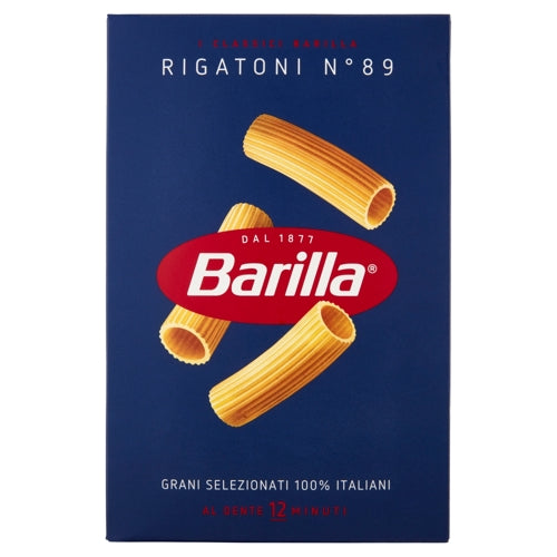 Barilla Rigatoni N.89 Astuccio Gr 500