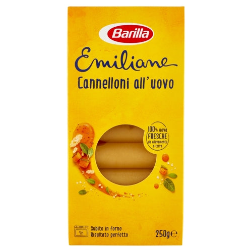 Barilla Emiliane Cannelloni Astuccio Gr 250