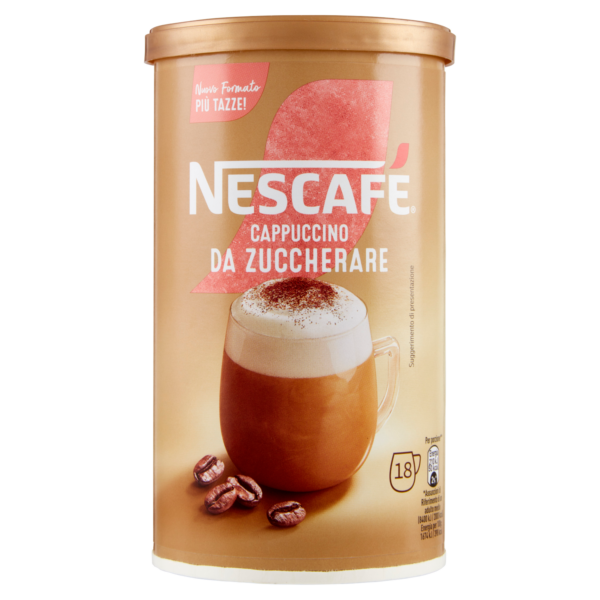 Nescafe Cappuccino Da Zuccherare Gr.220