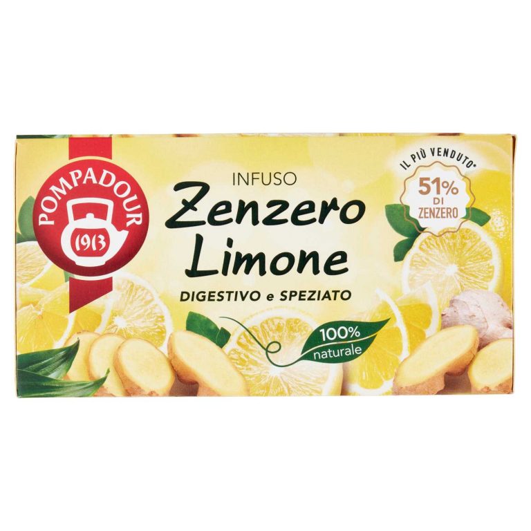 Pompadour Infuso Zenzero/Limone