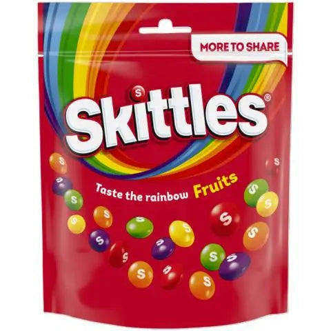 Skittles Fruits Pouch Gr 136