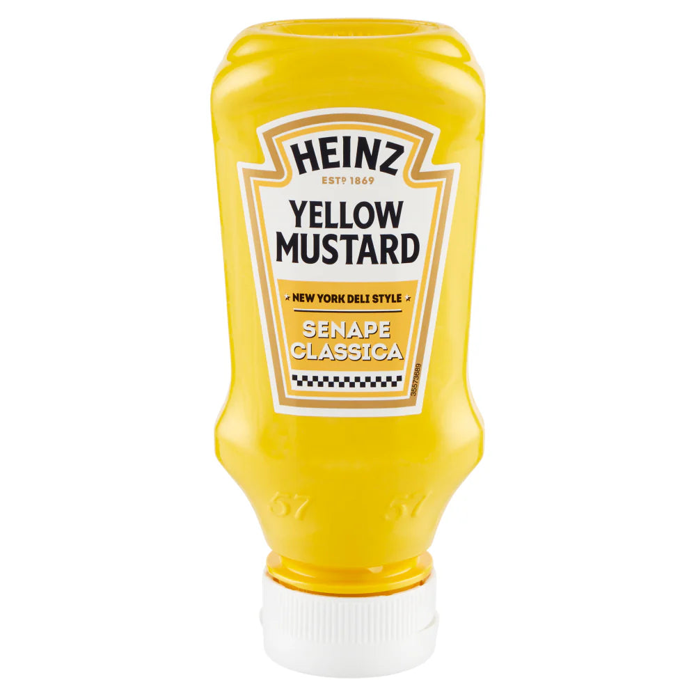 Heinz Yellow Mustard Senape Ml 220