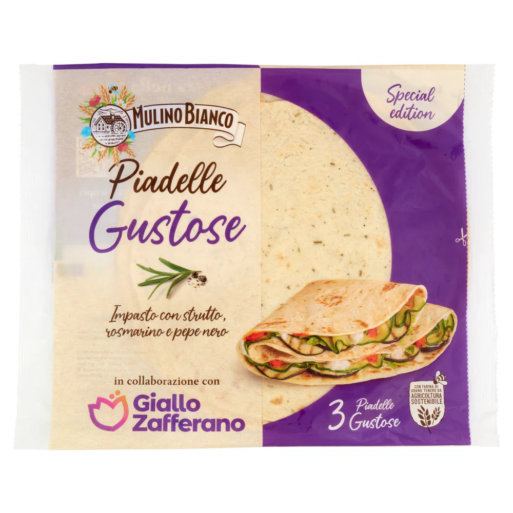 Mulino Bianco Piadelle Gustose Gr.330