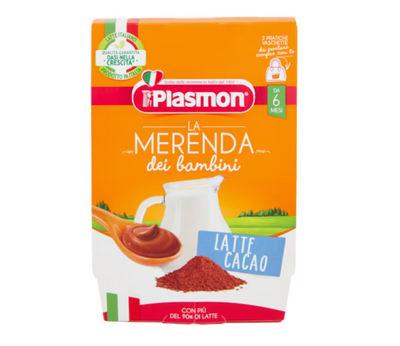 Plasmon Merenda Latte E Cacao Gr 120X2