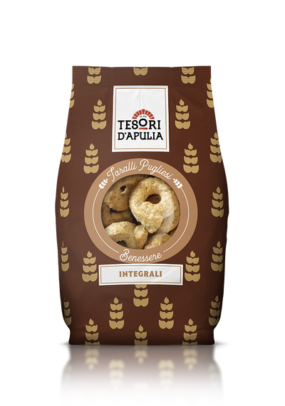 Tesori D'apulia Taralli Pugliesi Integrali Gr 300