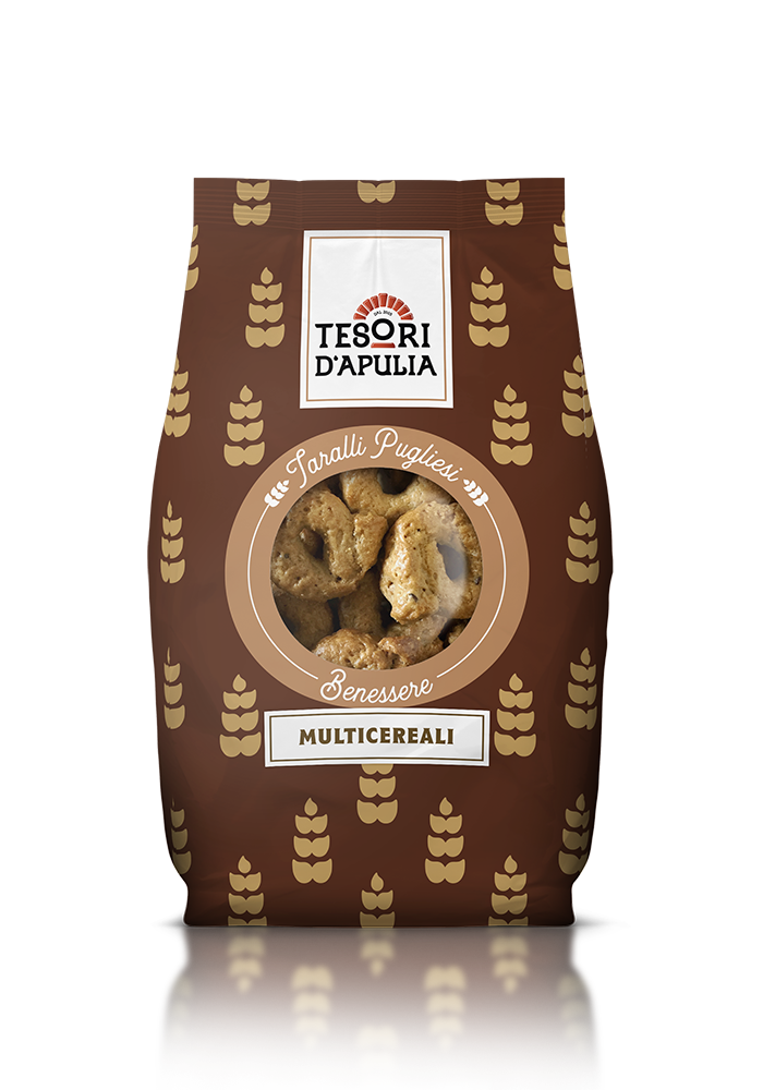 Tesori D'apulia Taralli Pugliesi Multicereali Gr 300