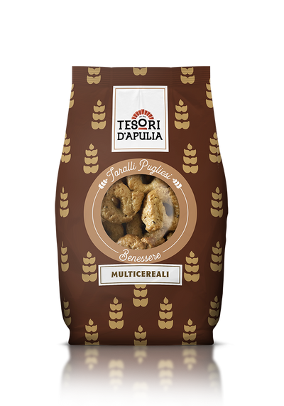 Tesori D'apulia Taralli Pugliesi Multicereali Gr 300