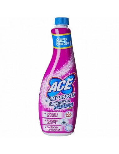 Ace Spray Mousse con candeggina Ricarica Ml 800