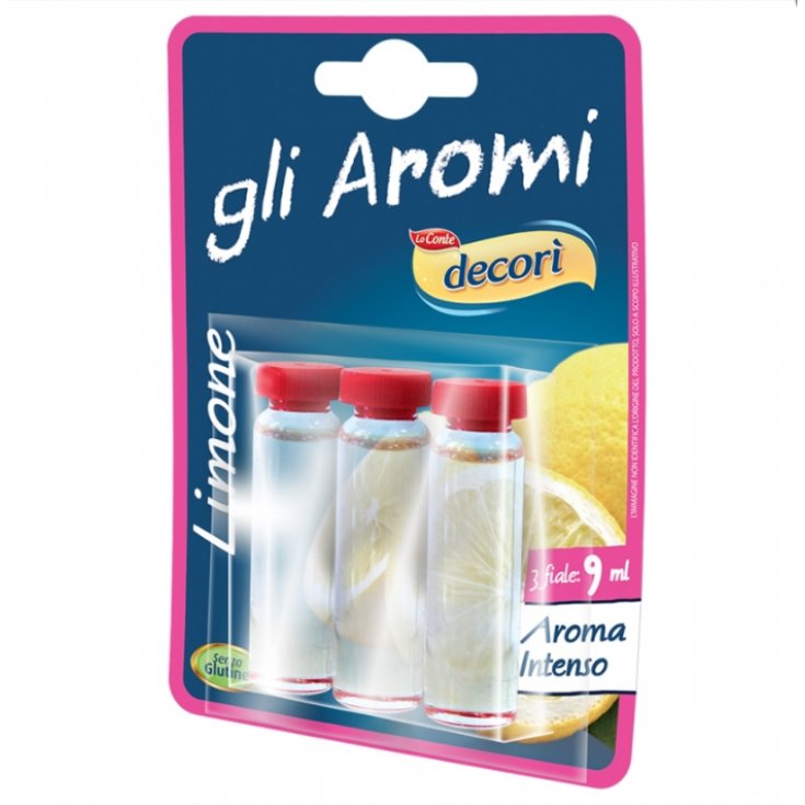 Decori'gli Aromi Limone 3 Per 3 Ml