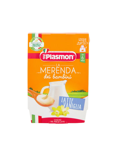 Plasmon Merenda Latte Vaniglia Gr 120X2