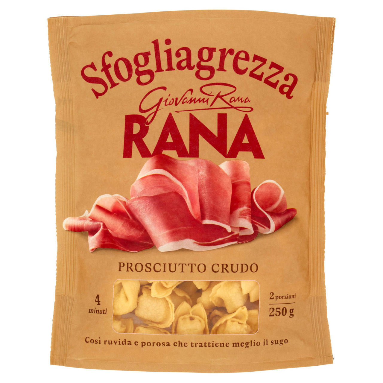 Rana Sfogliagrezza Cappelletti con Prosciutto Crudo Gr.250