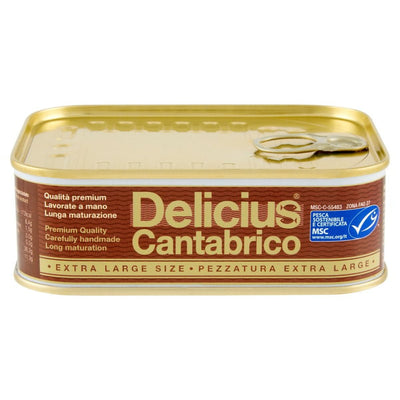 Delicius Filetti Di Alici Cantabrico In Olio Di Oliva Gr 320