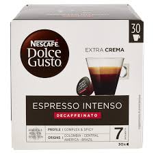 Nescafe Capsule Dolce Gusto Intenso Decaffeinato X30