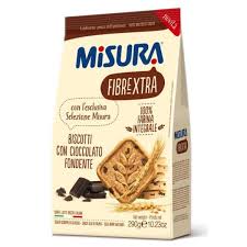 Misura Frollino Fibrextra Con Gocce Di Cioccolata Fondente Gr 290