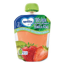 Mellin Pouch Fragola E Kiwi Ml 90