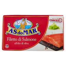 Asdomar Filetti Salmone Olio Oliva Gr 115